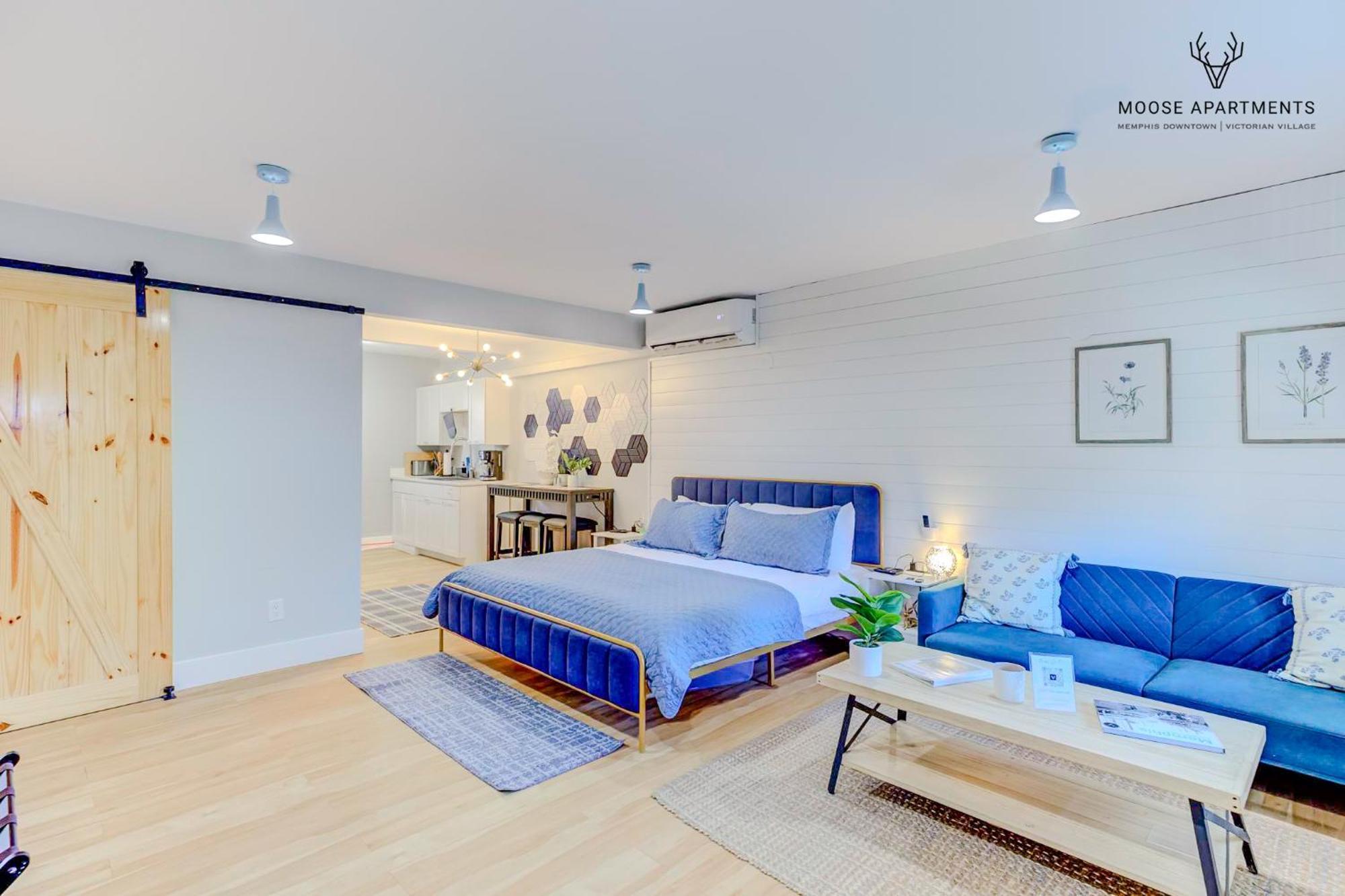 The Moose #8 - Modern Luxe Loft With King Bed & Free Parking & Wifi Apartment Memphis Bagian luar foto